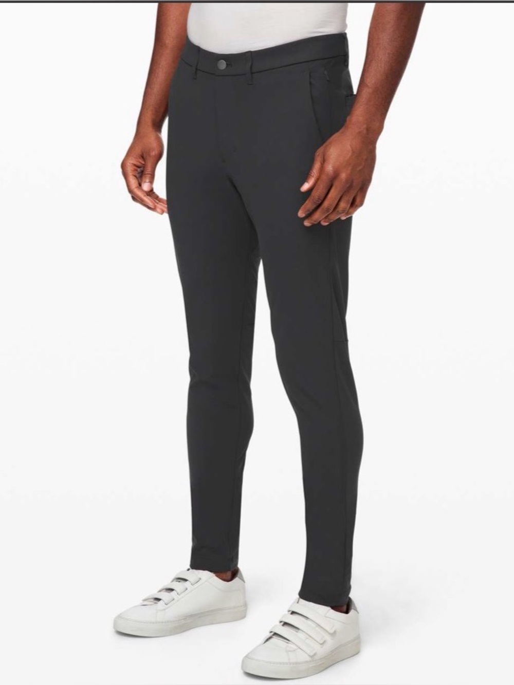 Lululemon Commission Pant Skinny Warpstreme M5796S Dark Grey Size 28